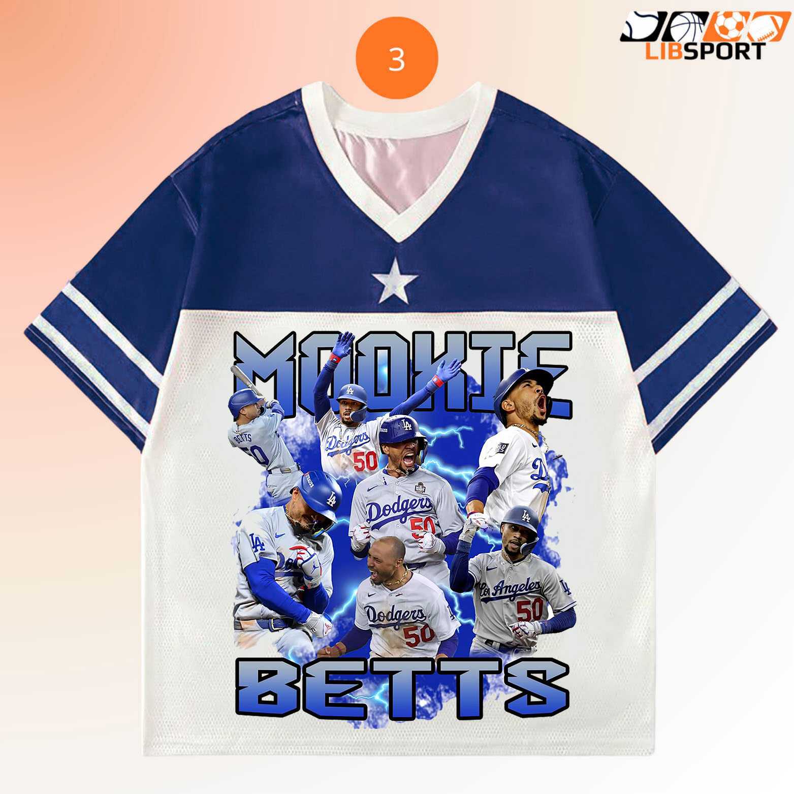 Mookie Betts Jersey, Los Angeles Dodgers Shirt, Unisex Streetwear Tee